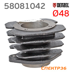 Цилиндр компрессора Denzel 58081042 (под круглую плиту)