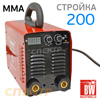 Сварочный инвертор BestWeld Стройка Globus 200-RUS (220В, MMA: 10-200A) регулировка форсажа дуги