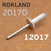 Крепёжное изделие № 12017 (Rokland 20170) заклепка для лючка бензобака Toyota