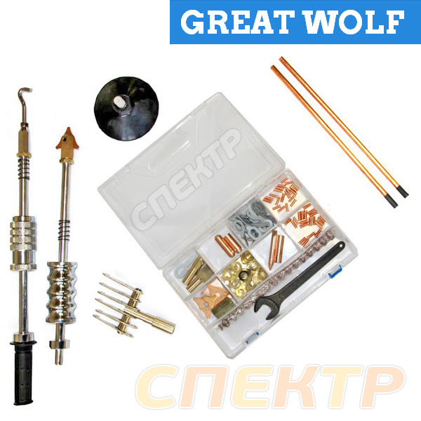 Споттер Great Wolf 60L (380В) + тележка + аксессуары фото №2