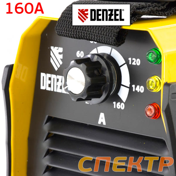 Сварочный инвертор Denzel MMA DS-160 Compact (220В, 160A, от 150В, 1.6-3.2мм, 70%) фото №1
