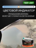 Шпатлевка со стекловолокном Spectral FIBER LIGHT (1л) облегченная с индикатором смешивания фото №5