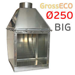 Шкаф вытяжной для тестовых напылов GrossECO 250D (BIG) глубокий