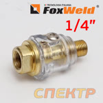 Пневмолубрикатор мини (1/4") FoxWeld фото №1
