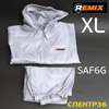 Костюм малярный многоразовый REMIX (р.XL) СЕРЫЙ (куртка+брюка) большой размер