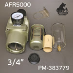 Фильтр/редуктор (3/4") AFR5000 (редуктор, манометр, влагоотделитель) Русский Мастер РМ-383779 фото №3