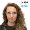 Очки защитные Bolle RUSH+ открытого типа с прозрачной линзой Platinum
