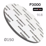 Круг шлиф. на поролоне ф150 Sandwox Р3000 липучка 918 Superfine Foam фото №3