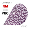 Круг шлифовальный сетка ф150 3M ( Р80+) Cubitron II керамика липучка multihole