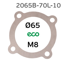 Прокладка клапанной плиты нижняя ECO AE-704-22 (ф65мм; 4хМ8) тип V65