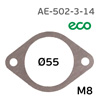 Прокладка под цилиндр ECO AE-502-3 (ф55мм; 2хМ8) для компрессора