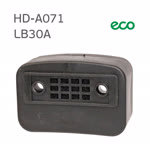 Фильтр воздушный на компрессор ECO HD-A071 (прямоугольный) В СБОРЕ (Remeza LB30A, Huberth RP303100) фото №1