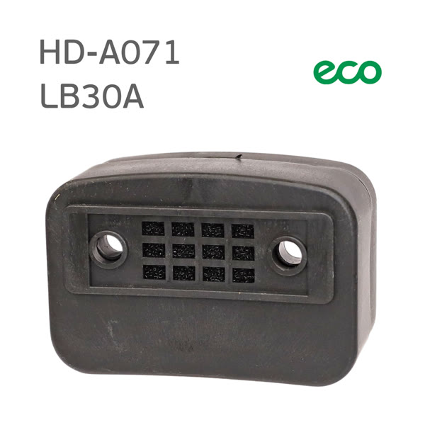 Фильтр воздушный на компрессор ECO HD-A071 (прямоугольный) В СБОРЕ (Remeza LB30A, Huberth RP303100) фото №1