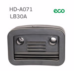 Фильтр воздушный на компрессор ECO HD-A071 (прямоугольный) В СБОРЕ (Remeza LB30A, Huberth RP303100) фото №3