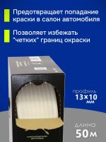 Валик поролоновый (50м) MIFES коробка, маскировочный для проёмов (ф13мм) фото №3