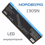 Фонарь светодиодный Nordberg 1909N (LED) аккумуляторный складной с магнитом и подвесом фото №4