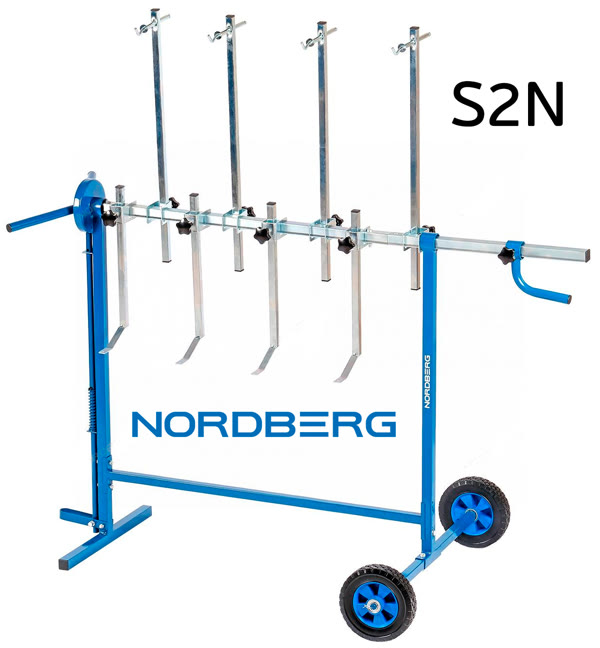 Стол окрасочный поворотный Nordberg S2N (вертолет) стенд для окраски деталей вращающийся фото №1