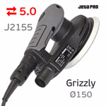Электро шлифмашинка D150 JetaPRO Grizzly (5мм) бесщеточная вращательно-орбитальная фото №2