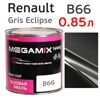 Автоэмаль MegaMIX металлик (0.85л) Renault B66 Gris Eclipse