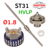 Ремонтный комплект ISPRAY ST31 HVLP (1,8мм) HV355 ремкомплект №1: дюза, воздушная головка и игла