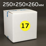 Гофрокороб №17 (250х250х260) белый П-32 картонная коробка фото №1