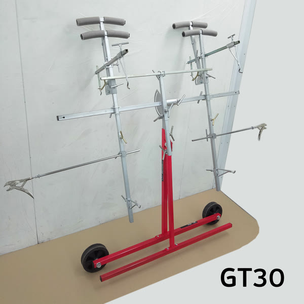 Стол для ремонта и покраски бамперов GT30 (расширенный) GrossTUL, надежная фиксация, на колесах фото №1