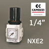 Редуктор с манометром (1/4") Camozzi NXE2-1/4-R004 воздушный регулятор давления