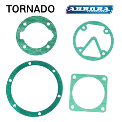 Комплект прокладок компрессора Aurora TORNADO 110/135 (4шт) ф80мм