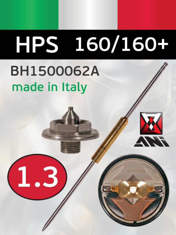 Ремонтный комплект ANI 160/160 Plus HPS (1.3мм) воздушная голова, сопло, игла