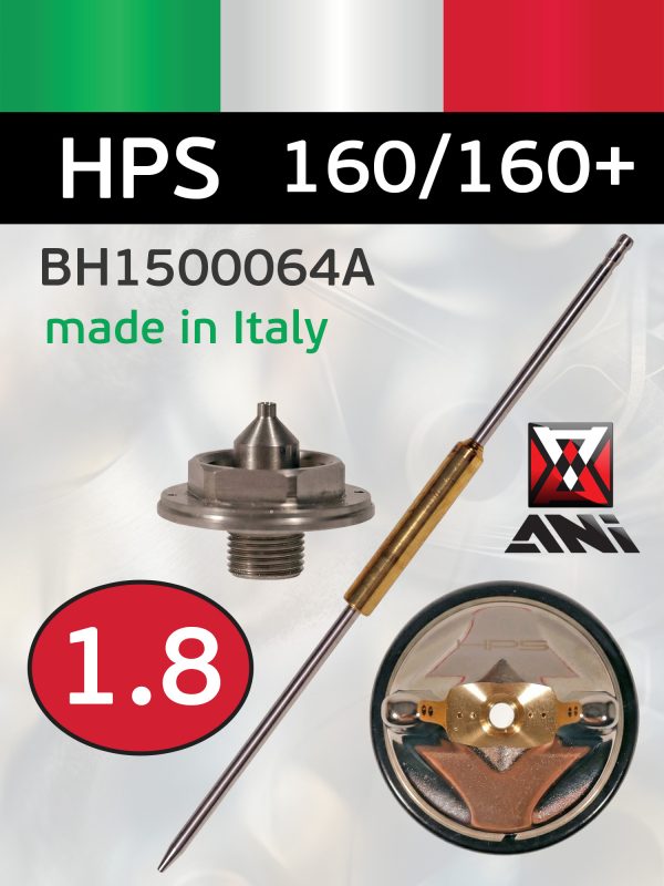 Ремонтный комплект ANI 160/160 Plus HPS (1.8мм) воздушная голова, сопло, игла
