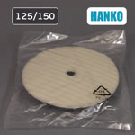 Мех на поролоне 125/150мм HANKO Wool Polishing Pad на липучке фото №4