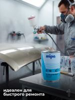 Лак однокомпонентный Mipa 1K-Klarlack C10 (1л) для дерева, пластика, металла фото №2