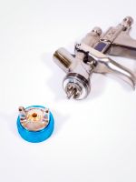 Краскопульт Anest Iwata Kiwami3 WB2 (1,4мм) без бачка, разрезное сопло (NEW W-300 WB1) фото №3
