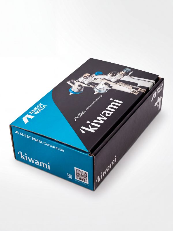 Краскопульт Anest Iwata Kiwami3 WB2 (1,4мм) без бачка, разрезное сопло (NEW W-300 WB1) фото №4