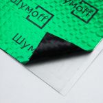 Шумоизоляция Шумофф М2 (0,75х0,54м) самоклеящийся вибродемпфирующий материал Шумoff фото №1