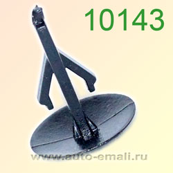 Крепёжное изделие № 10143 (Rokland 01430) клипса автомобильная Acura Honda