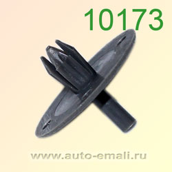 Крепёжное изделие № 10173 (Rokland 01730) клипса автомобильная Dodge GM