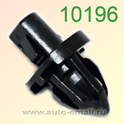 Крепёжное изделие № 10196 (Rokland 01960) клипса автомобильная Acura Honda