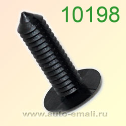 Крепёжное изделие № 10198 (Rokland 01980) клипса автомобильная Chevrolet GM