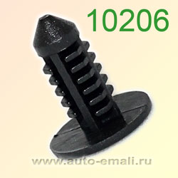 Крепёжное изделие № 10206 (Rokland 02060) клипса автомобильная Ford
