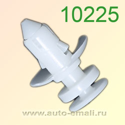 Крепёжное изделие № 10225 (Rokland 02250) клипса автомобильная Ford
