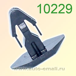 Крепёжное изделие № 10229 (Rokland 02290) клипса автомобильная Acura Honda