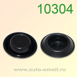 Крепёжное изделие № 10304 (Rokland 03040) клипса автомобильная (заглушка) 19мм
