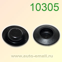 Крепёжное изделие № 10305 (Rokland 03050) клипса автомобильная (заглушка) 13мм