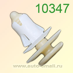Крепёжное изделие № 10347 (Rokland 03470) клипса автомобильная Ford