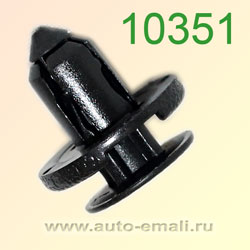 Крепёжное изделие № 10351 (Rokland 03510) клипса автомобильная Nissan
