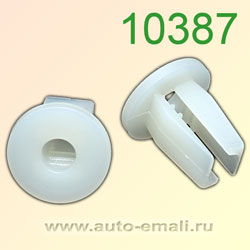 Крепёжное изделие № 10387 (Rokland 03870) клипса автомобильная Ford