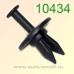 Крепёжное изделие № 10434 (Rokland 04340) клипса автомобильная Daewoo GM