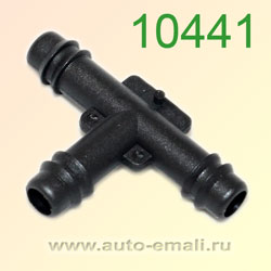 Крепёжное изделие № 10441 (Rokland 04410) соединитель трубок GM