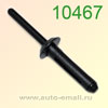 Крепёжное изделие № 10467 (Rokland 04670) заклепка автомобильная GM